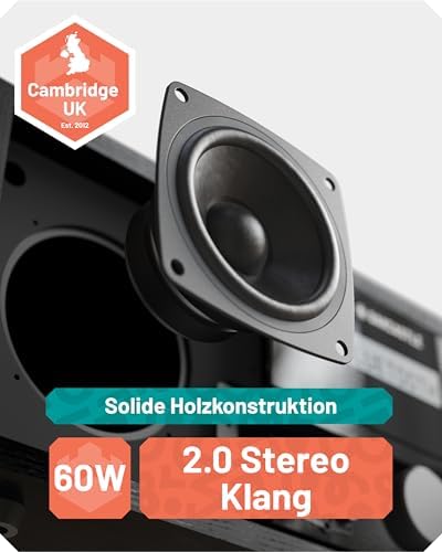  OAKCASTLE DAB Radio mit CD Player und Bluetooth 60W Stereoanlage Küchenradio
| OAKCASTLE Digitalradio mit CD Player & F