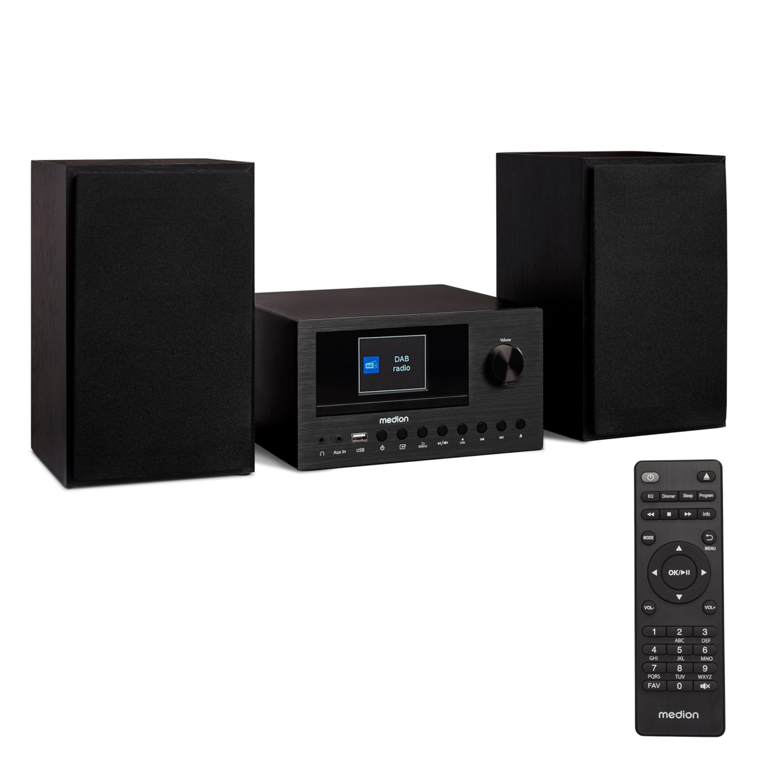  MEDION P85003 Micro Audio System - Internetradio und DAB+ - perfekt für Office und Home
| MEDION P85003 Micro Audio Sys